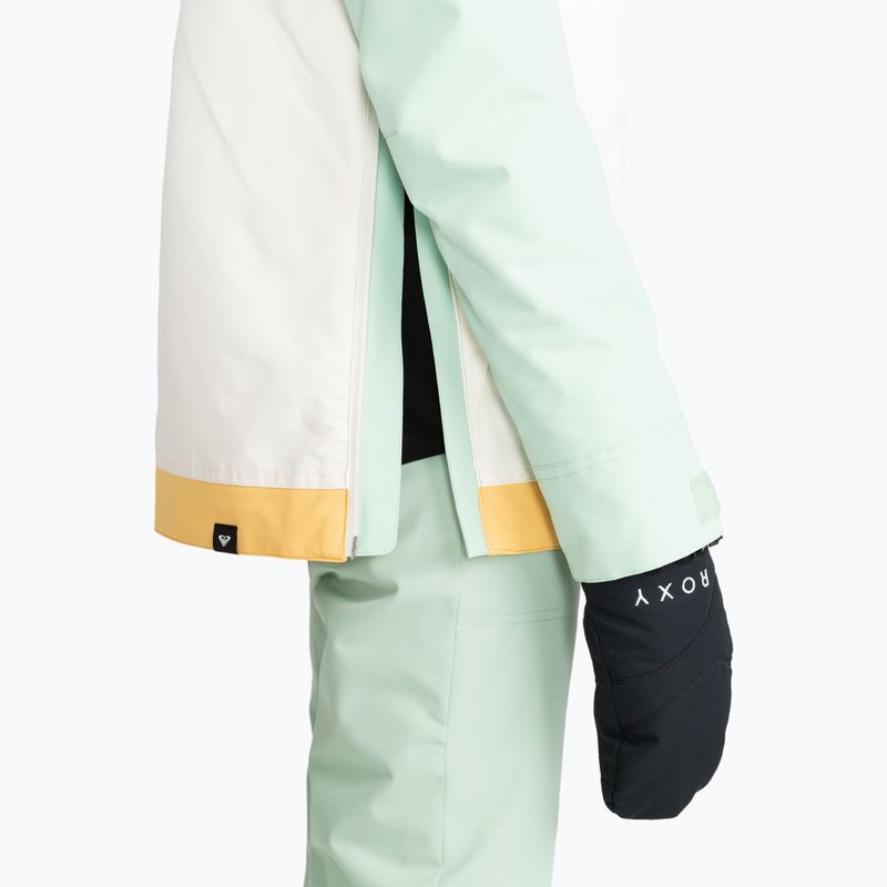 Női snowboard dzseki ROXY Shelter cameo zöld 8