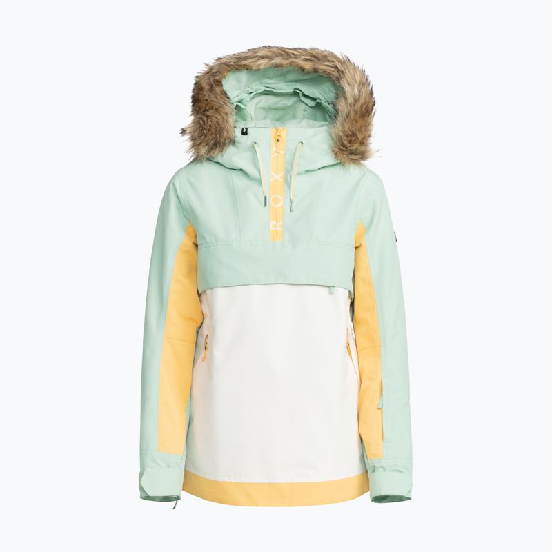 Női snowboard dzseki ROXY Shelter cameo zöld 10
