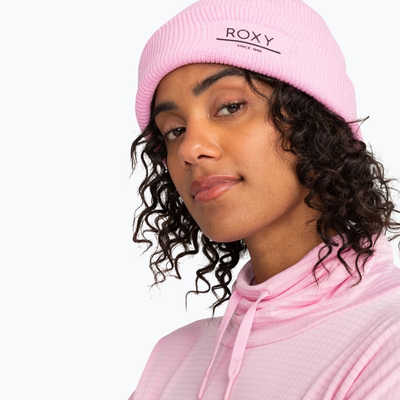 Női snowboard sapka ROXY Folker Beanie rózsaszín fagyasztás 8