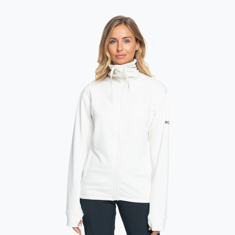 Női ROXY Vertere Full Zip pulóver egret