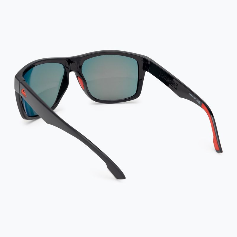 Férfi napszemüveg Quiksilver Transmission black ml red 2