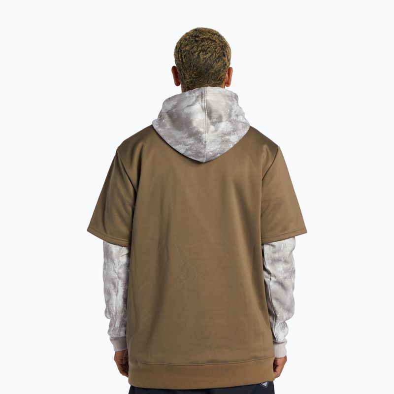 Férfi DC Dryden sand stone snowboard melegítőfelső 3