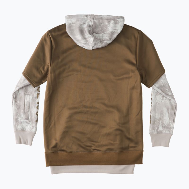 Férfi DC Dryden sand stone snowboard melegítőfelső 9
