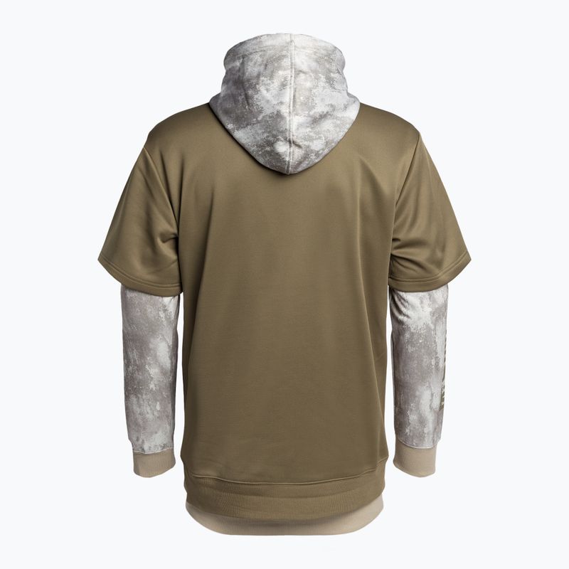 Férfi DC Dryden sand stone snowboard melegítőfelső 7