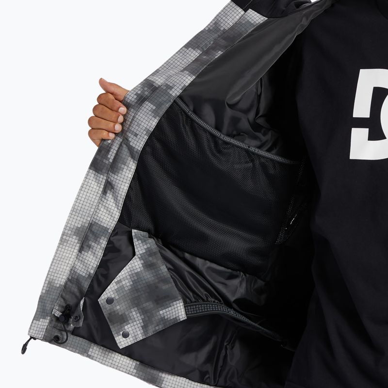 Férfi DC Basis Print Cloud Cover Snowboard kabát 7