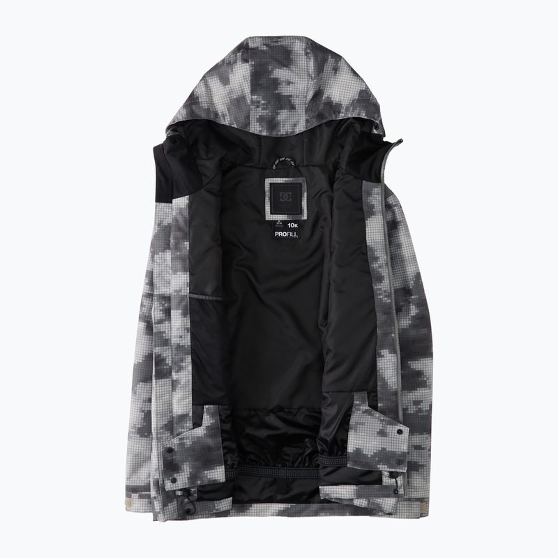 Férfi DC Basis Print Cloud Cover Snowboard kabát 13