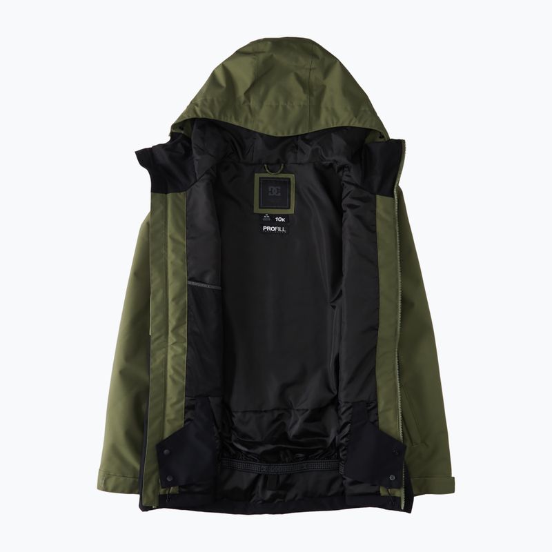 Férfi DC Basis négylevelű lóhere snowboard dzseki 9