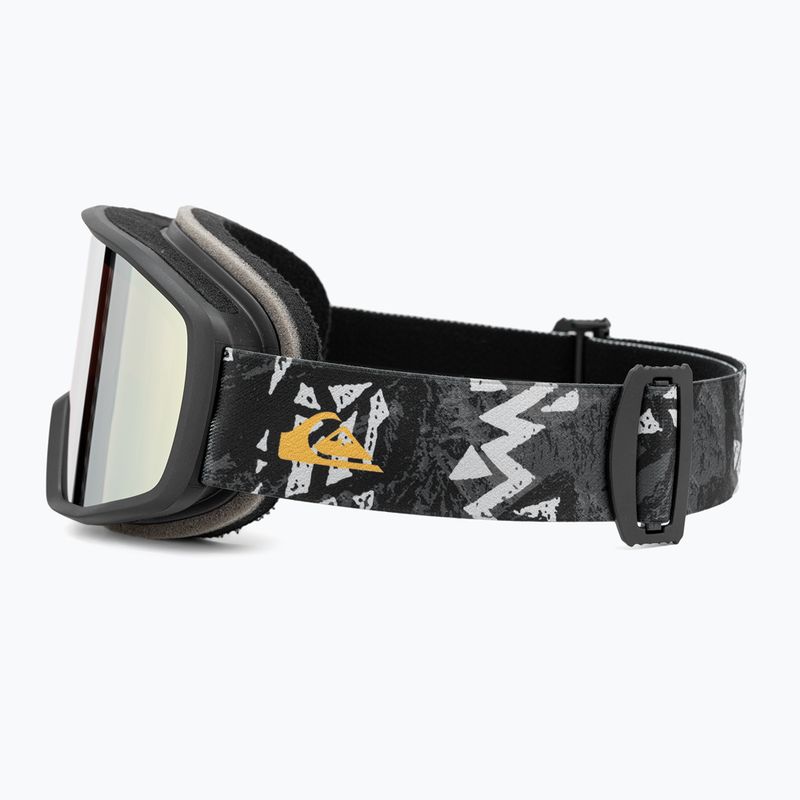 Quiksilver Harper Jagged Peak fekete/arany snowboardszemüveg 4