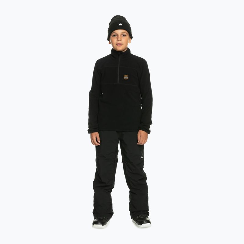 Quiksilver Estate Ifjúsági gyermek snowboard nadrág true black 7