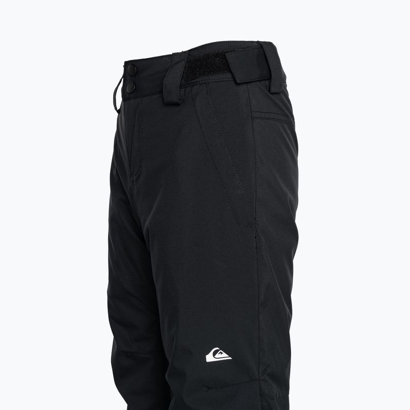 Quiksilver Estate Ifjúsági gyermek snowboard nadrág true black 10