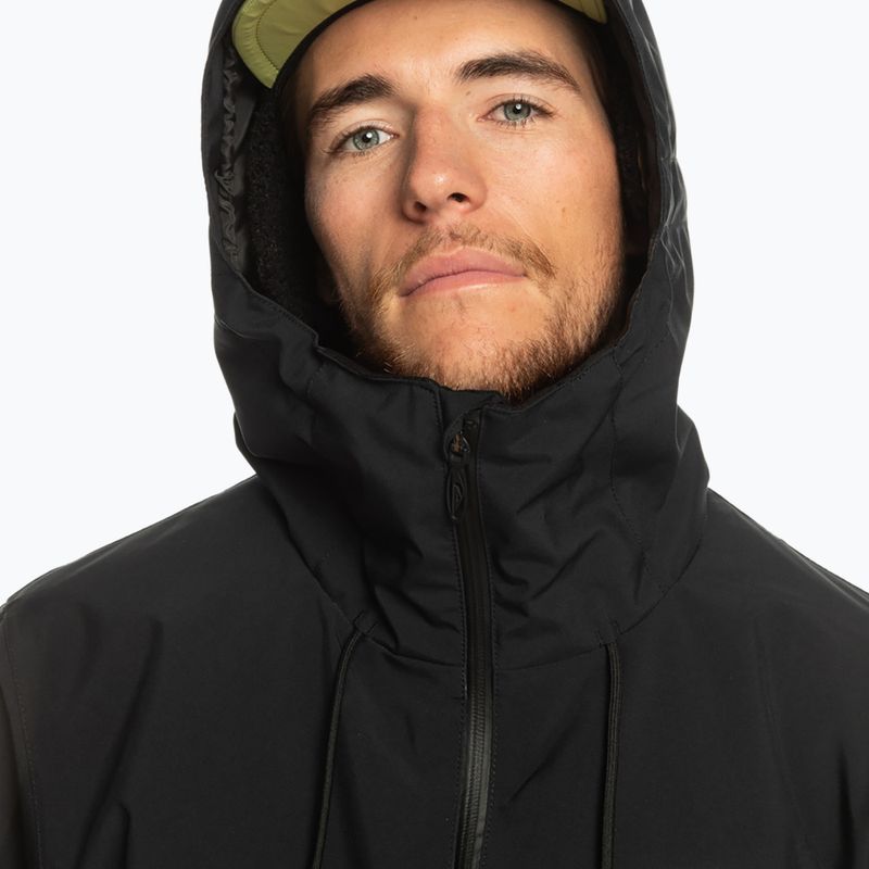 Férfi Quiksilver High In The Hood snowboard dzseki true black 4
