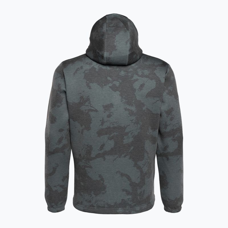 Quiksilver Shredder Hoodie tie dye igaz fekete snowboard melegítőfelső 2