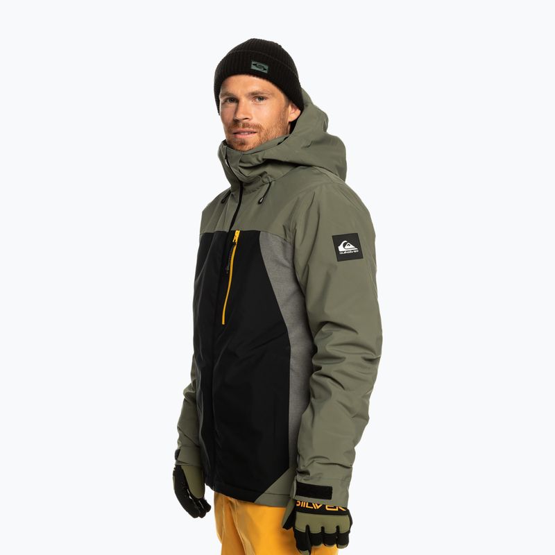 Quiksilver Mission Plus férfi snowboard dzseki true fekete 2