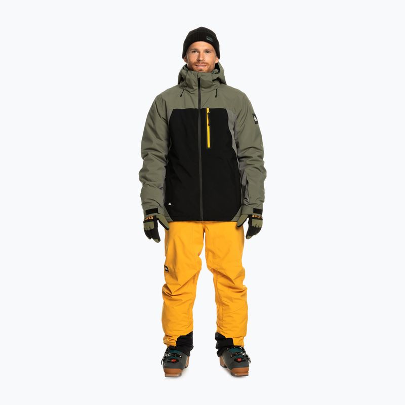 Quiksilver Mission Plus férfi snowboard dzseki true fekete 10