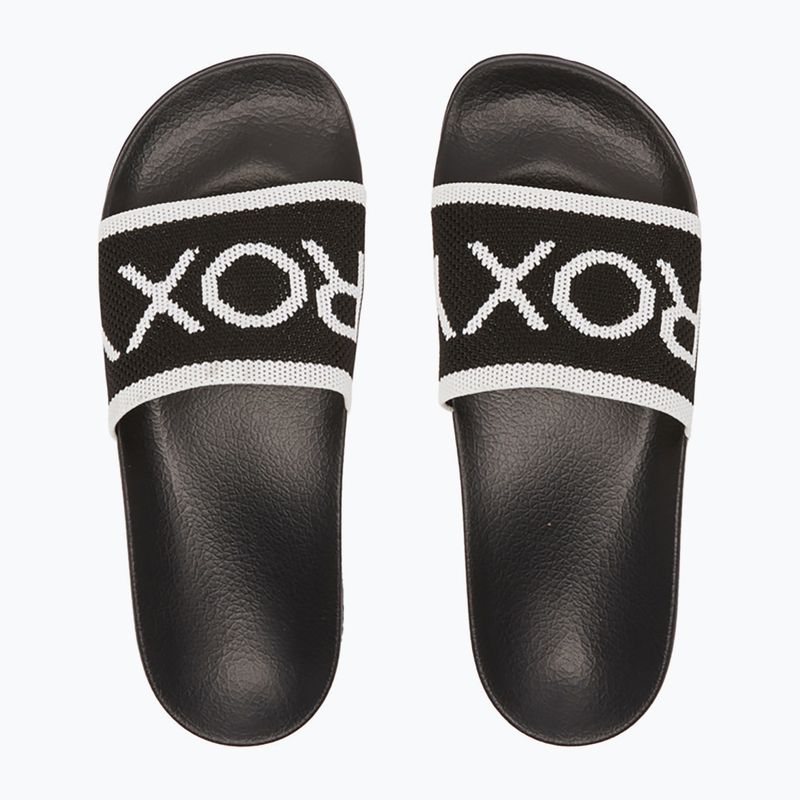 Női flip-flopok ROXY Slippy Knit fekete 2