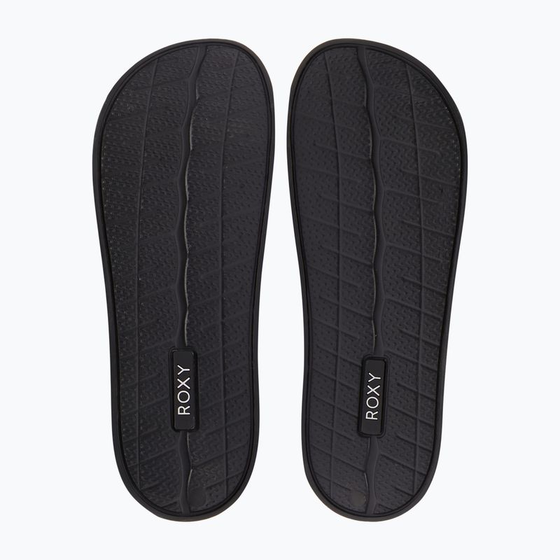Női flip-flopok ROXY Slippy Knit fekete 3