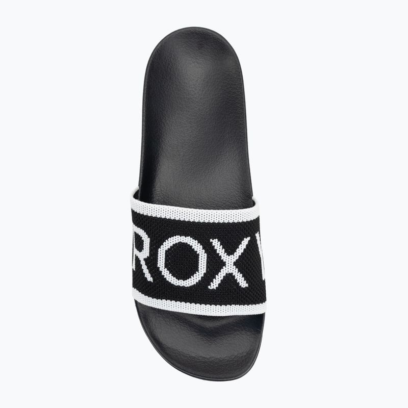 Női flip-flopok ROXY Slippy Knit fekete 5
