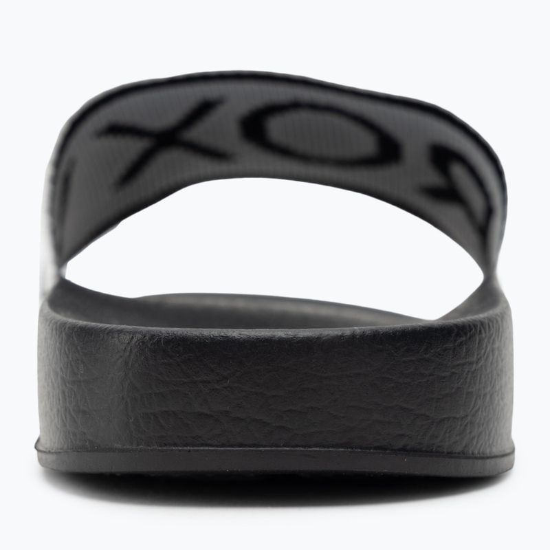 Női flip-flopok ROXY Slippy Knit fekete 6