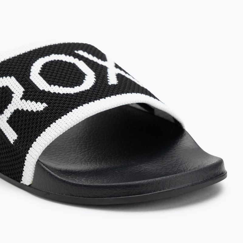Női flip-flopok ROXY Slippy Knit fekete 7