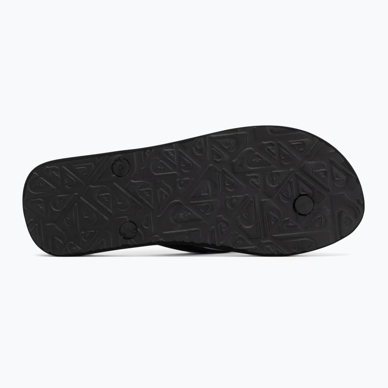 Quiksilver Molokai Recycled fekete/kék/kék férfi flip flopok 4