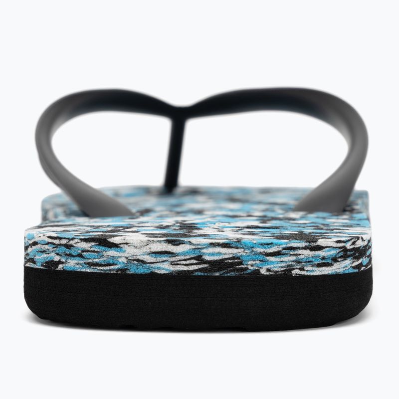 Quiksilver Molokai Recycled fekete/kék/kék férfi flip flopok 6