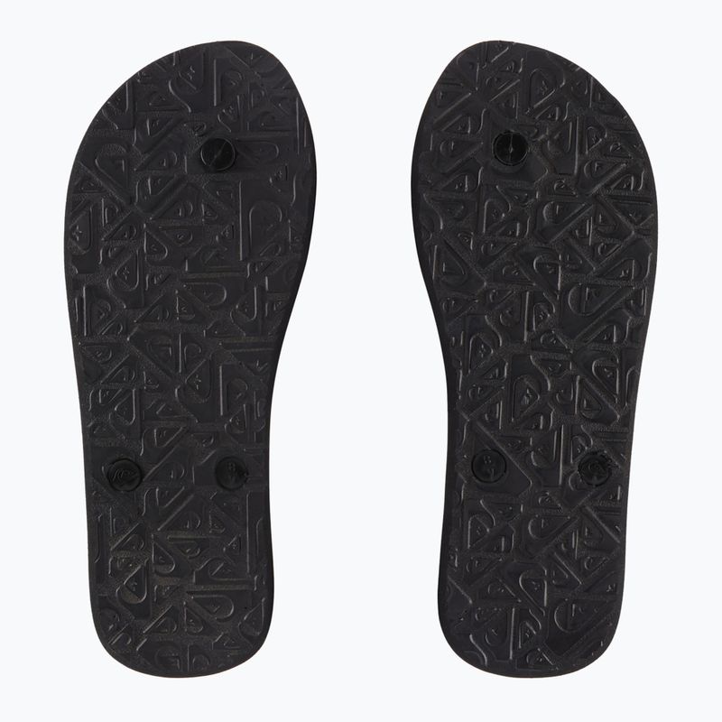Quiksilver Molokai Recycled fekete/kék/kék férfi flip flopok 10
