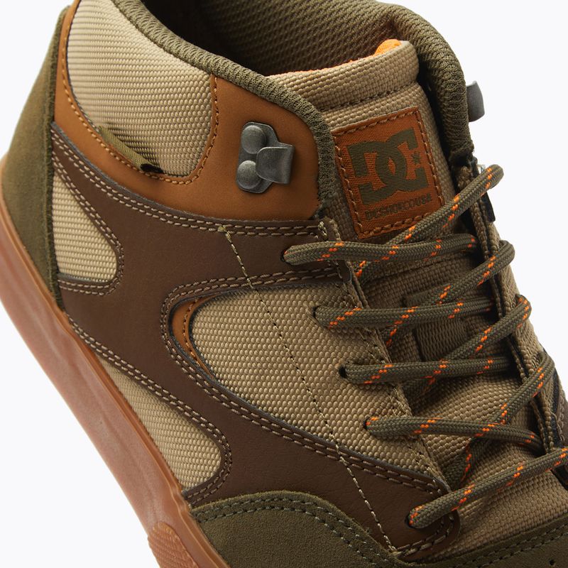 Férfi cipő DC Kalis Vulc Mid Wnt brown/dark chocolate 12