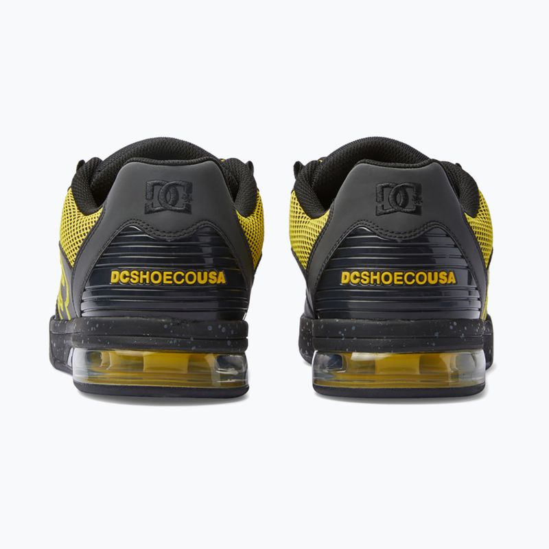 Férfi cipő DC Versatile Le black/yellow 10