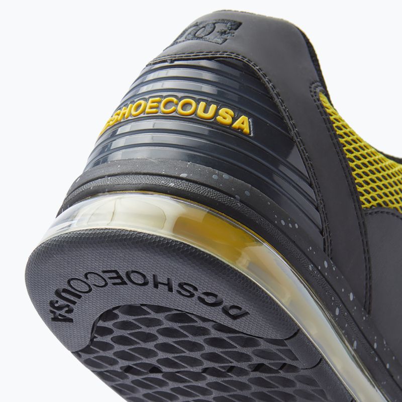 Férfi cipő DC Versatile Le black/yellow 12