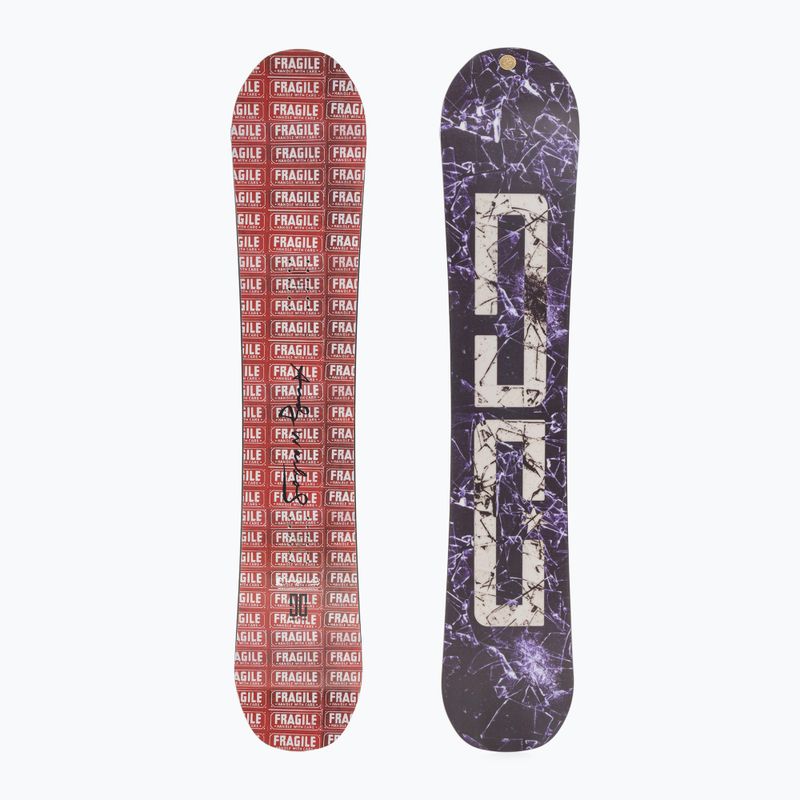 Férfi snowboard DC AW Ply piros törékeny