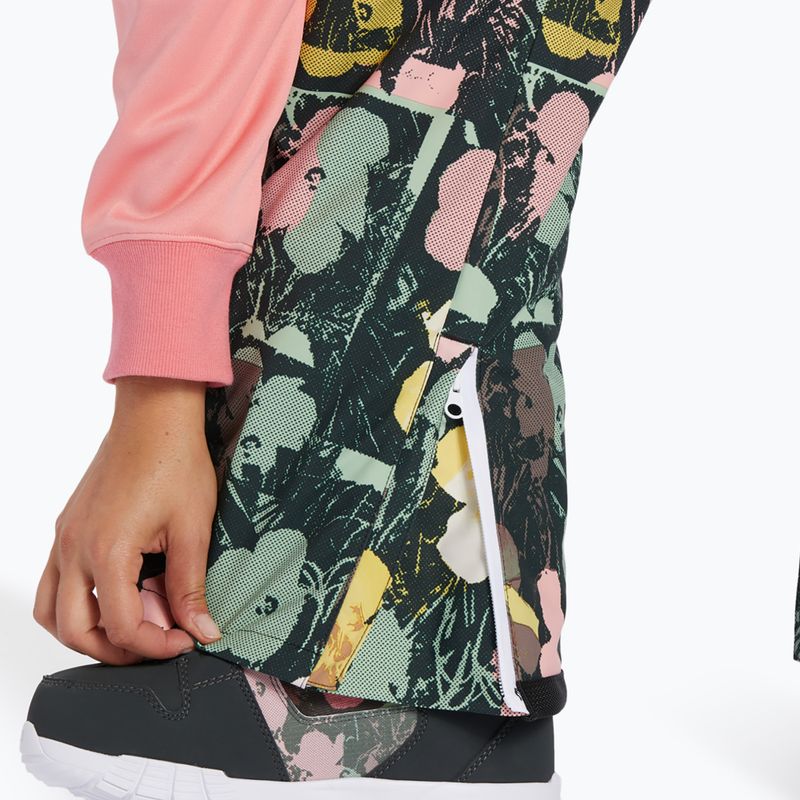 Női snowboard nadrág DC AW Valiant in bloom DC AW Valiant virágban 7