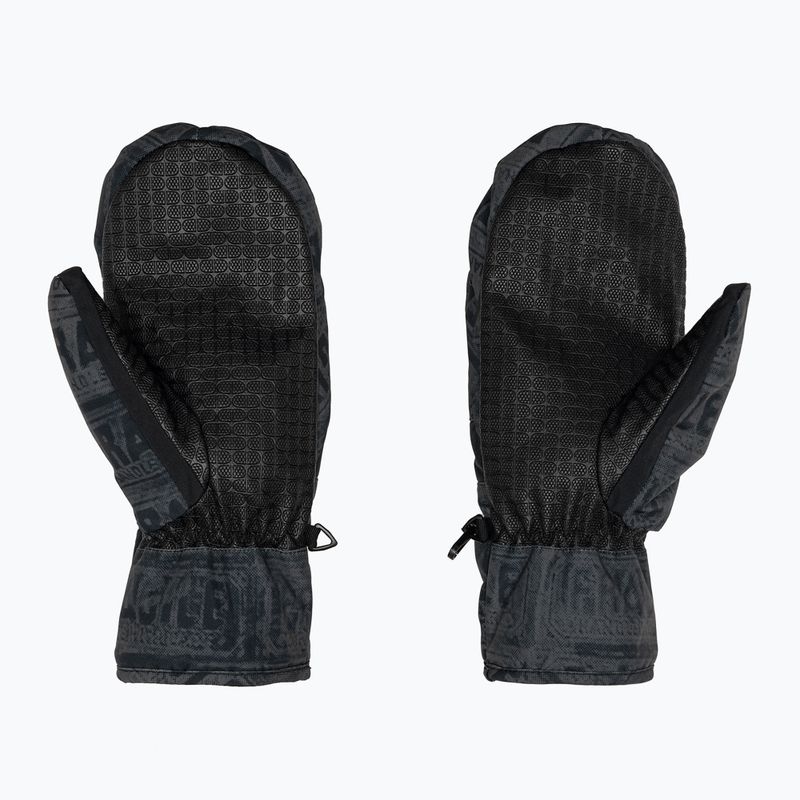 Férfi snowboard kesztyűk DC AW Franchise Mitten fekete törékeny 2