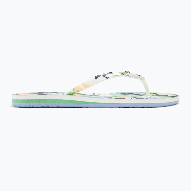 Női flip-flop papucs ROXY PortoUszonyo III soft lime/ocean 2