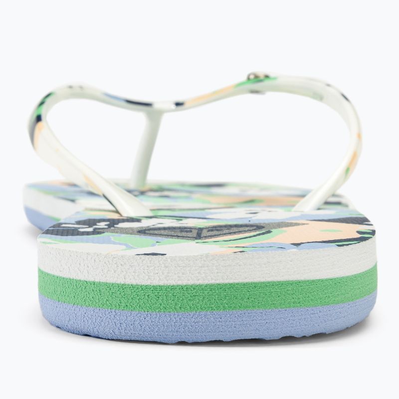 Női flip-flop papucs ROXY PortoUszonyo III soft lime/ocean 7