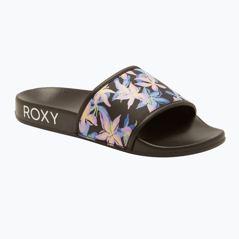 Női papucs ROXY Slippy IV black/boysenberry 8
