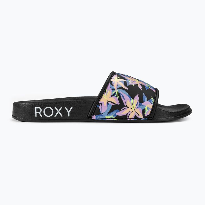 Női papucs ROXY Slippy IV black/boysenberry 2
