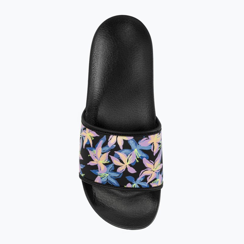 Női papucs ROXY Slippy IV black/boysenberry 5