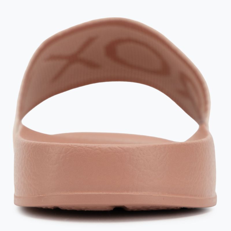 Női ROXY Slippy Knit búza/török kávé flip-flopok 6