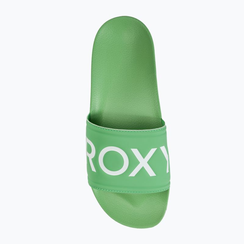 Női papucs ROXY Slippy II green 5