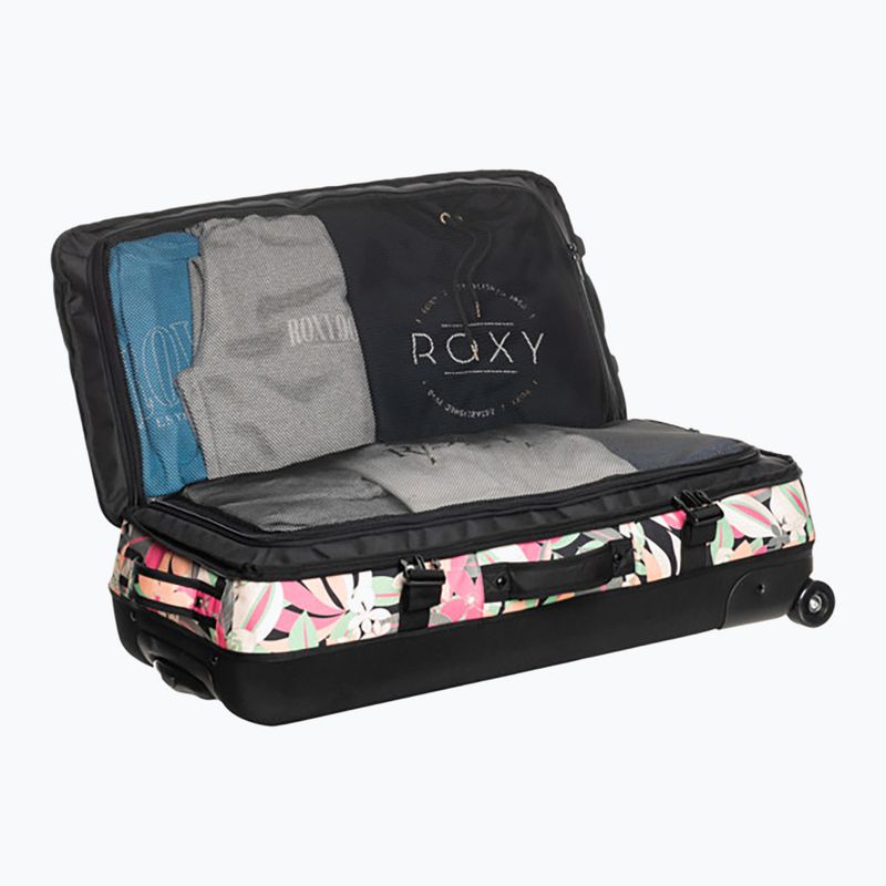 Bőrönd ROXY Big Souvenir anthracite palm song axs 8