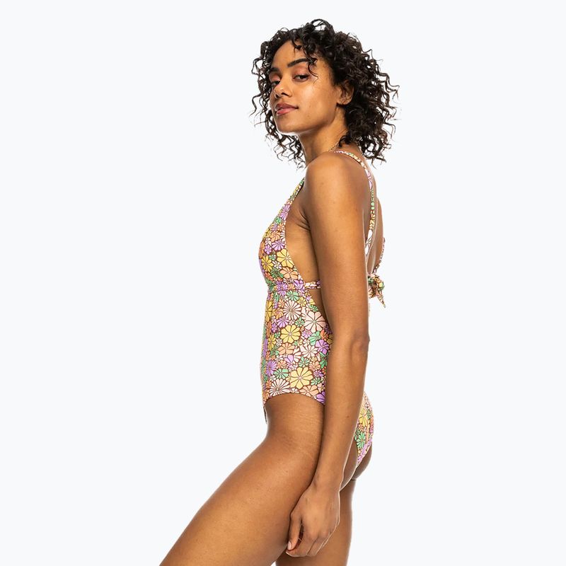 Női egyrészes fürdőruha ROXY All About Sol root beer all about sol mini 5