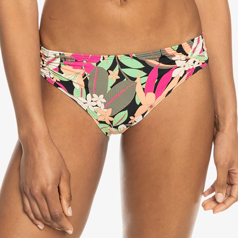 Fürdőruha alsó ROXY Printed Beach Classics Hipster anthracite palm song s 2