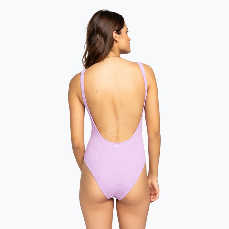 Női egyrészes fürdőruha ROXY Aruba crocus petal 4