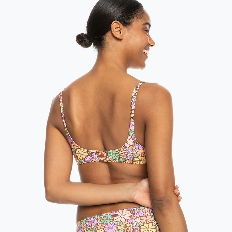 Fürdőruha felső ROXY All About Sol Bralette root beer all about sol mini 4