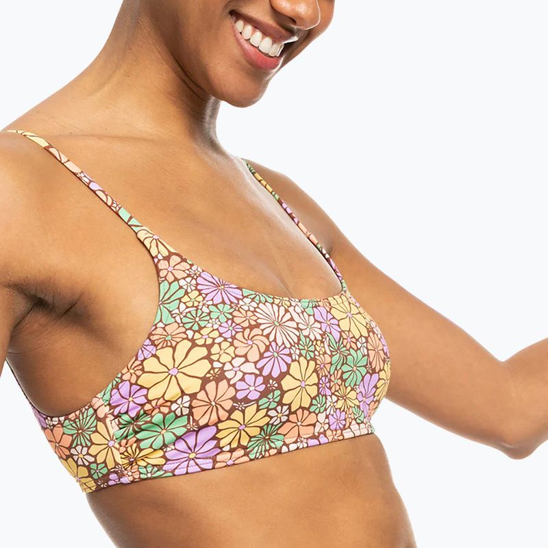 Fürdőruha felső ROXY All About Sol Bralette root beer all about sol mini 5