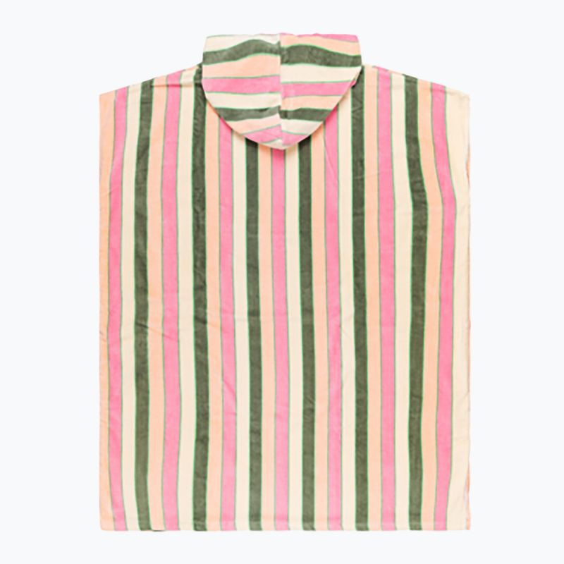 Női poncsó ROXY Stay Magical Printed agave green very vista stripe 2
