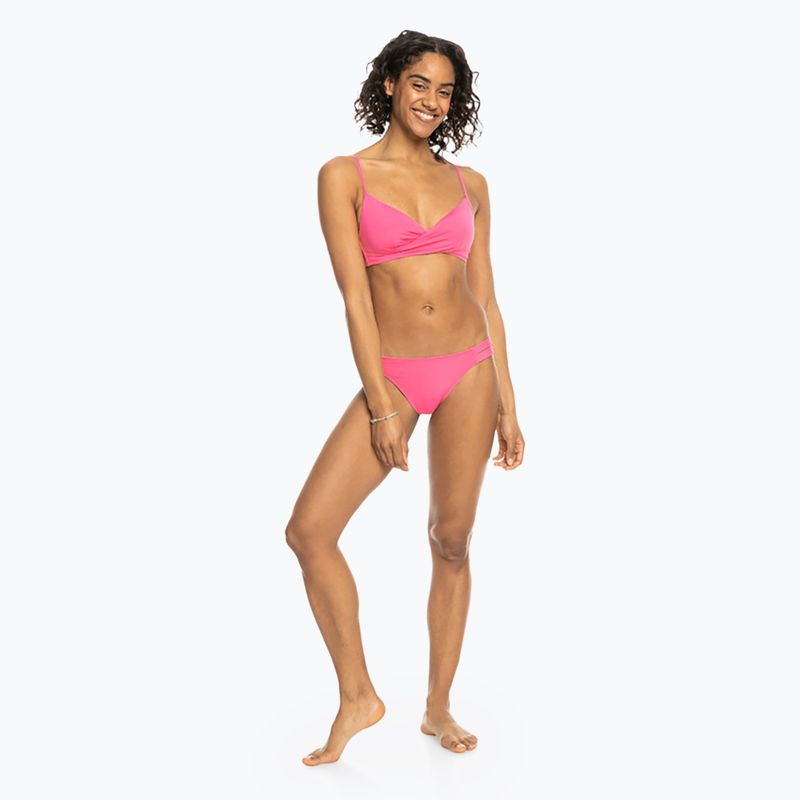 Fürdőruha alsó ROXY Beach Classics Bikini shocking pink 3