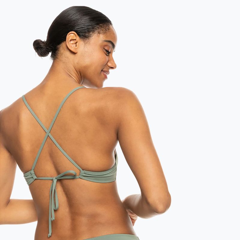 Fürdőruha felső ROXY Beach Classics Tri agave green 4