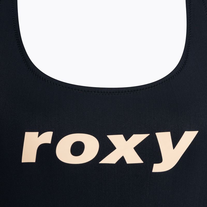 Női egyrészes fürdőruha ROXY Active Cross anthracite 3