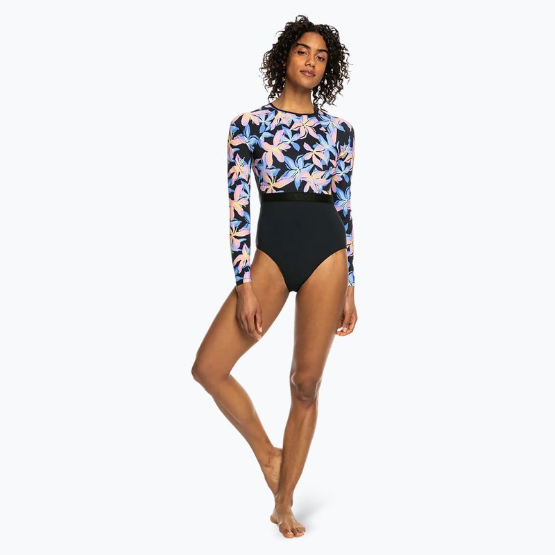 ROXY Active anthracite kiss női egyrészes fürdőruha 3
